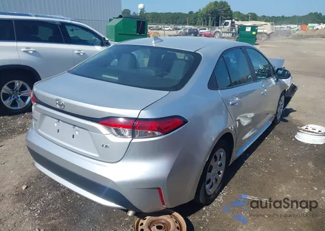 2021 Toyota Corolla Le из США, поврежденный, VIN 5YFEPMAE7MP165915